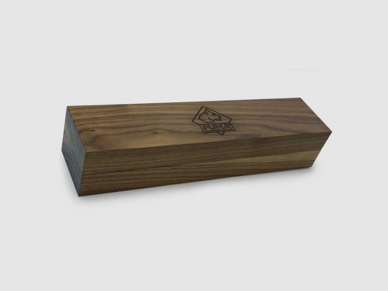 PUMA Holz-Geschenbox mit Magnetverschluss, white hunter