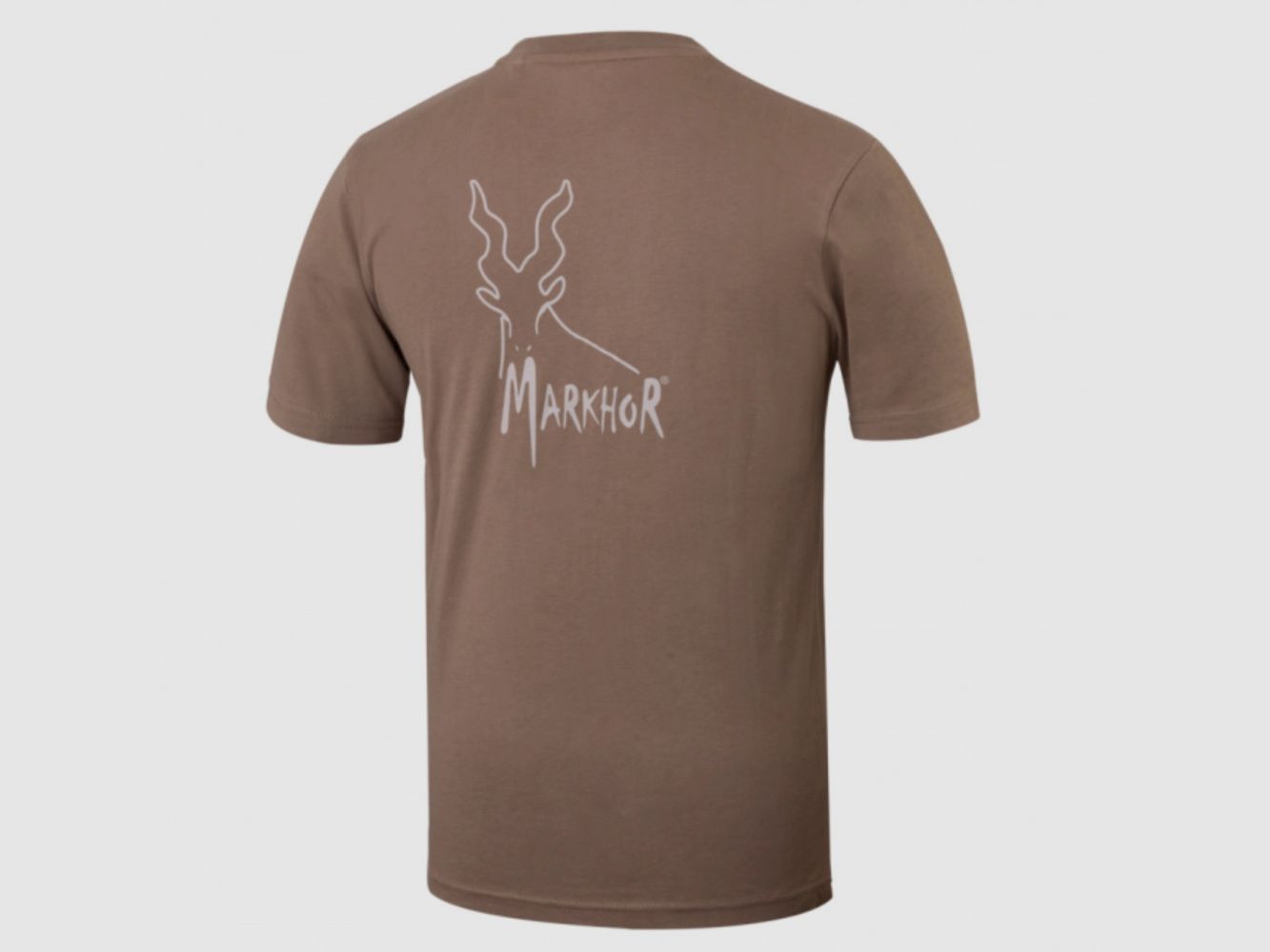 T-SHIRT MC MARKHOR ICONIC TABAC, image 2 sur 3