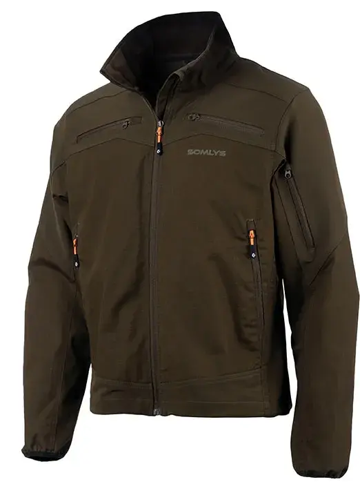 Veste de Chasse Stretch Somlys 443 Corsica JKT Marron, image 2 sur 2