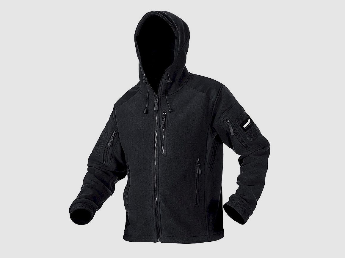 Texar Husky black fleece jacket, image 1 of 2
