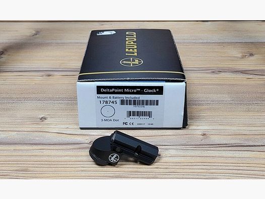 Leupold Delta Point Micro - Glock Red Dot Sight