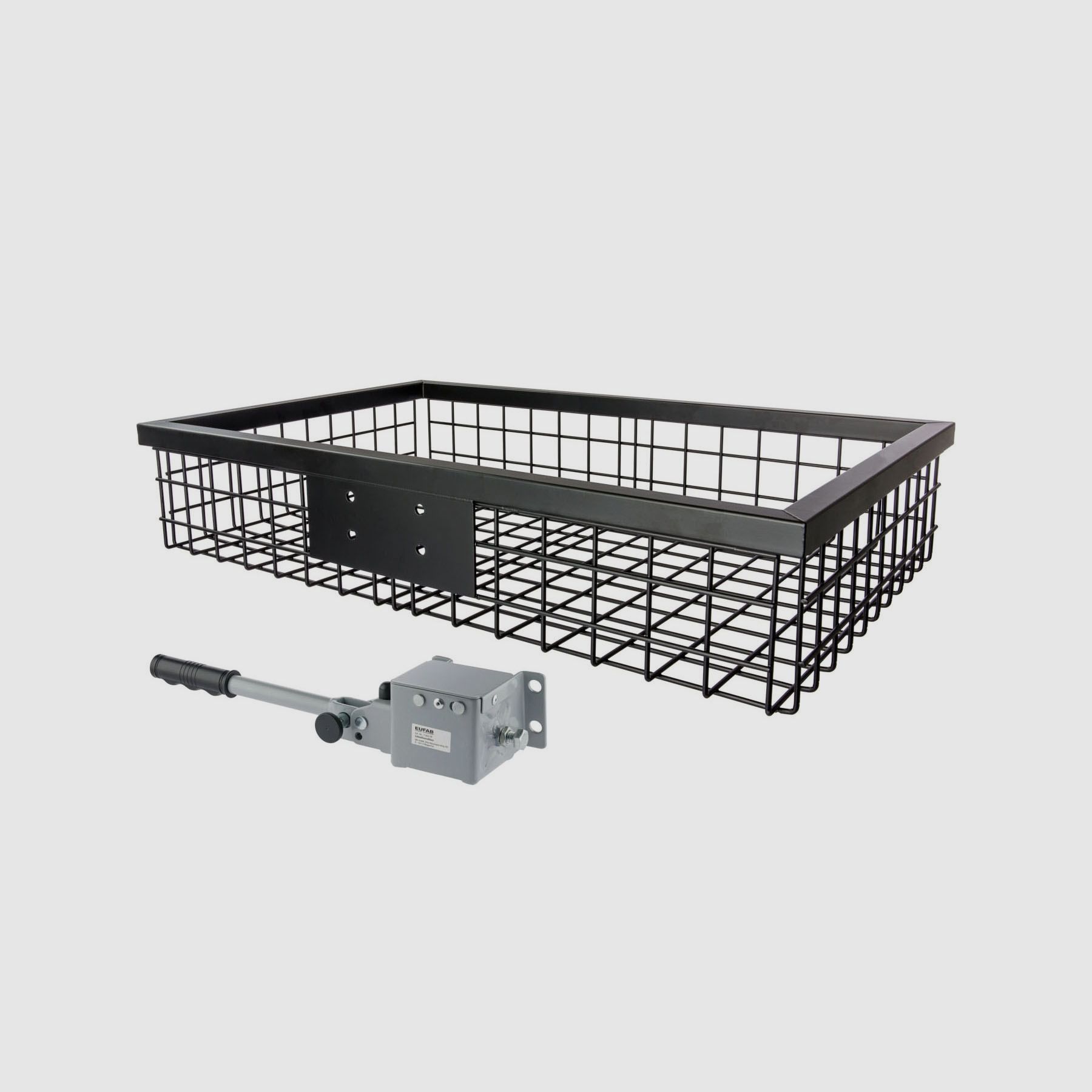 Heckträger 890x580x180 beschichtet mit Schnellkupplung