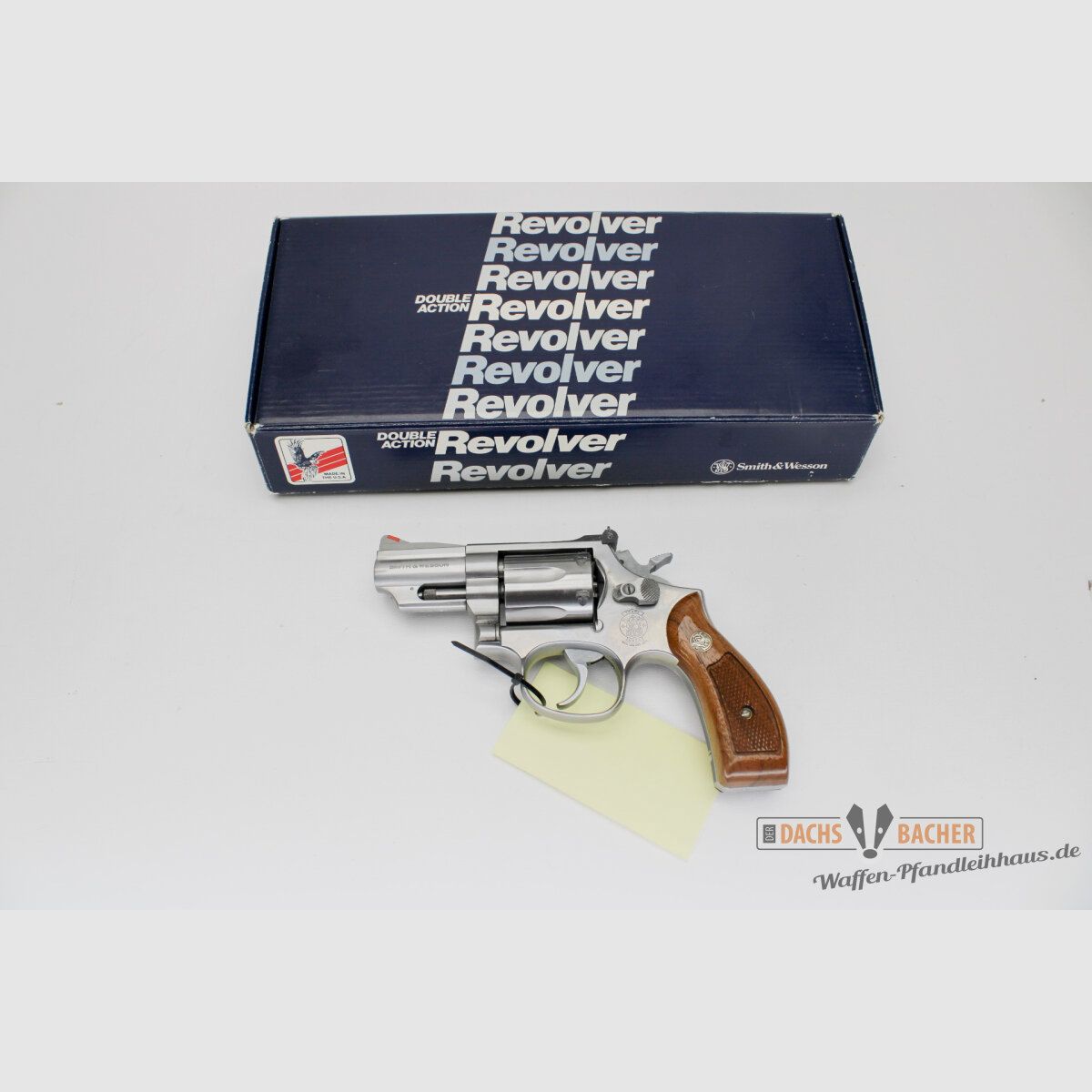 Revolver S&W Smith & Wesson Mod 66-2 Kal. .357 Mag 2,5\" Lauf Stainless