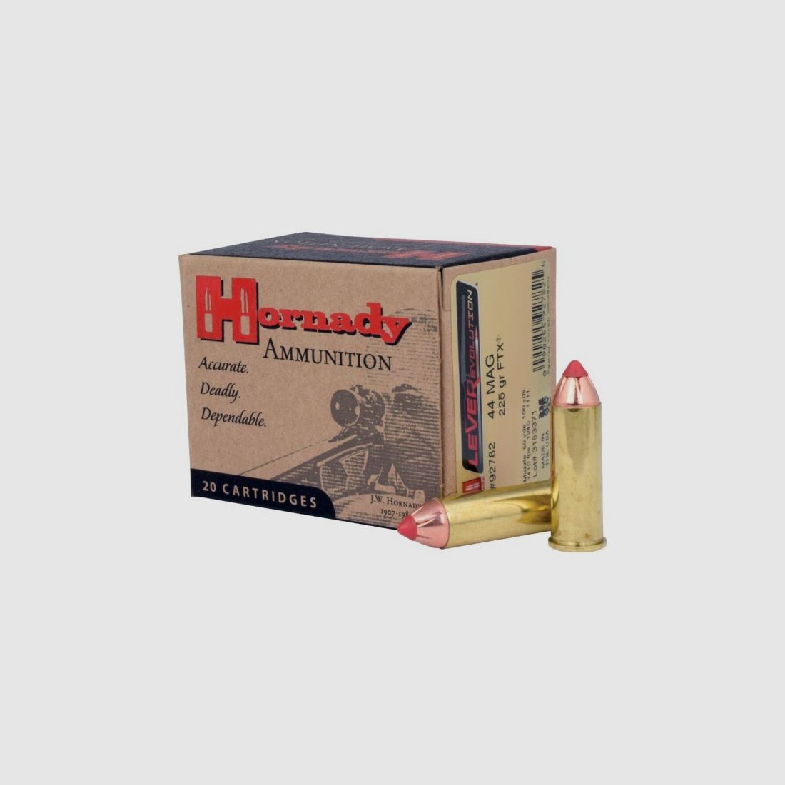HORNADY 44 MAG 225 GRS FTX 20 STK, Bild 1 von 2