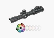 UTG 1-8x28 CQB-Jagd Zielfernrohr Mil-Dot Parallaxe 30m