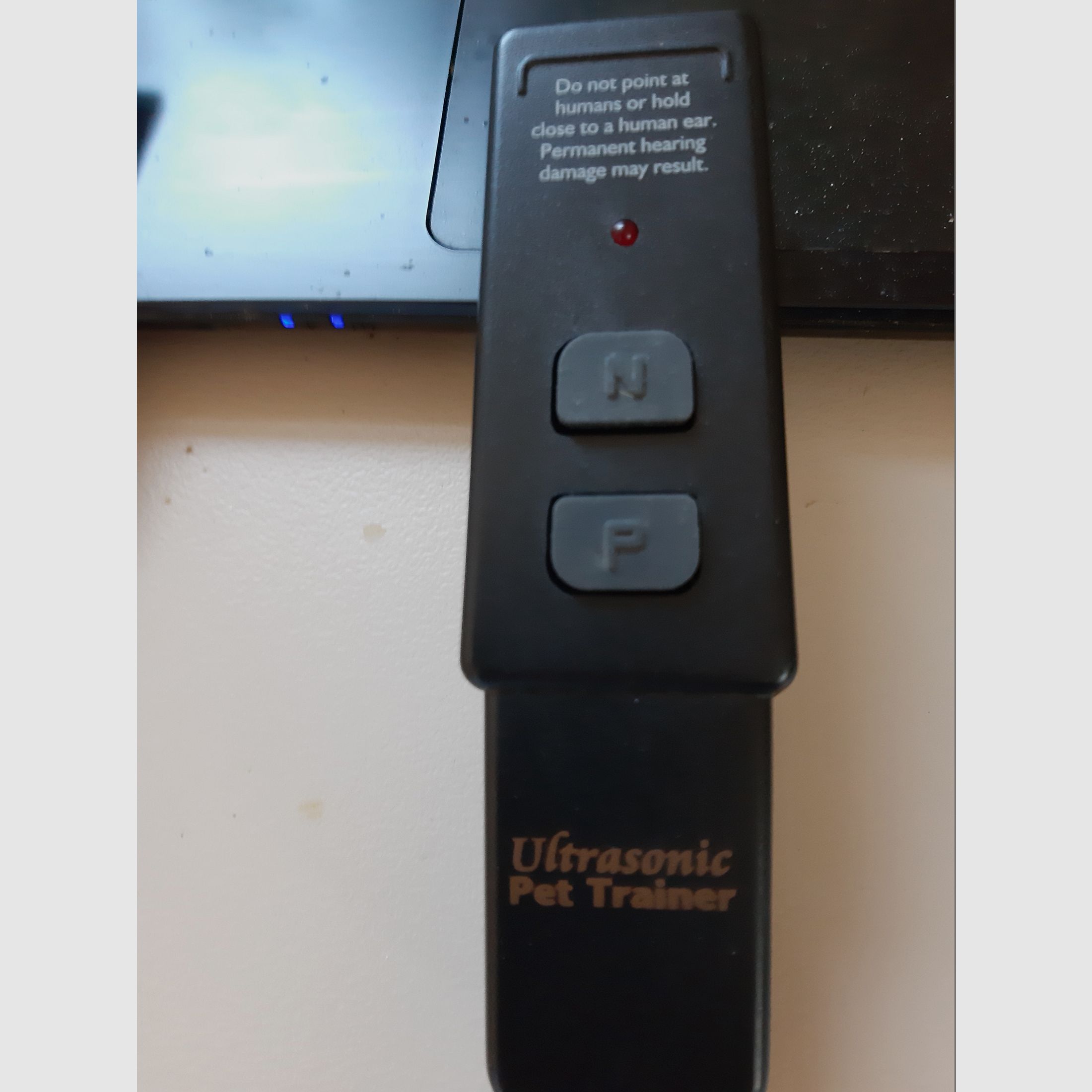 Marken PET - TRAINER Lob en Tadel, Ultraschall ZEER goed, + 1 Speciale RVS Zechenzange, Klinisch Geschikt, Als NIEUW