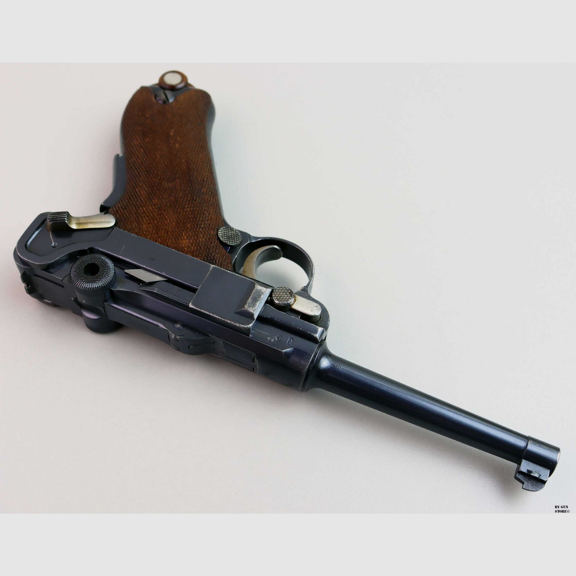 Pistole Luger DWM mod. 1900/06 Militär Kreuz in der Sonne Kal. 7,65 Parabellum Seriennr. 6806, Bild 5 von 14