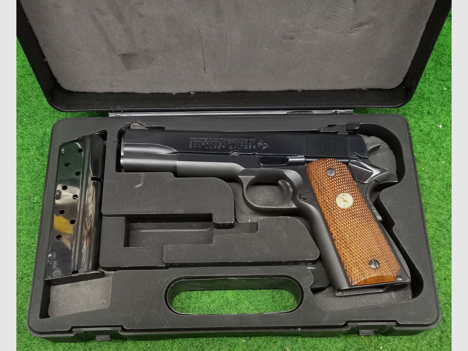 Colt Government MK IV Series 70 pistol caliber 9mm Luger