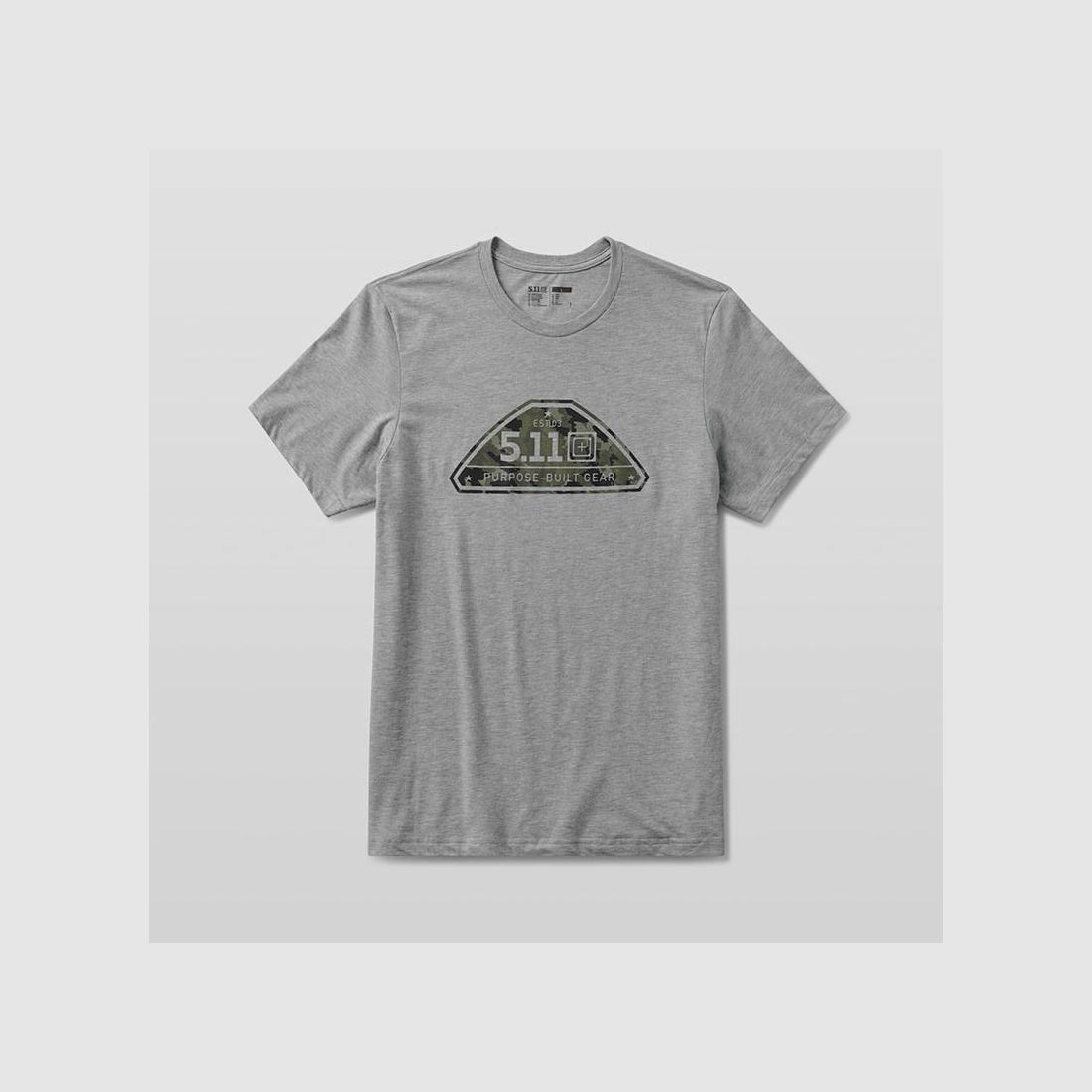 5.11 T-SHIRT CAMO CREST