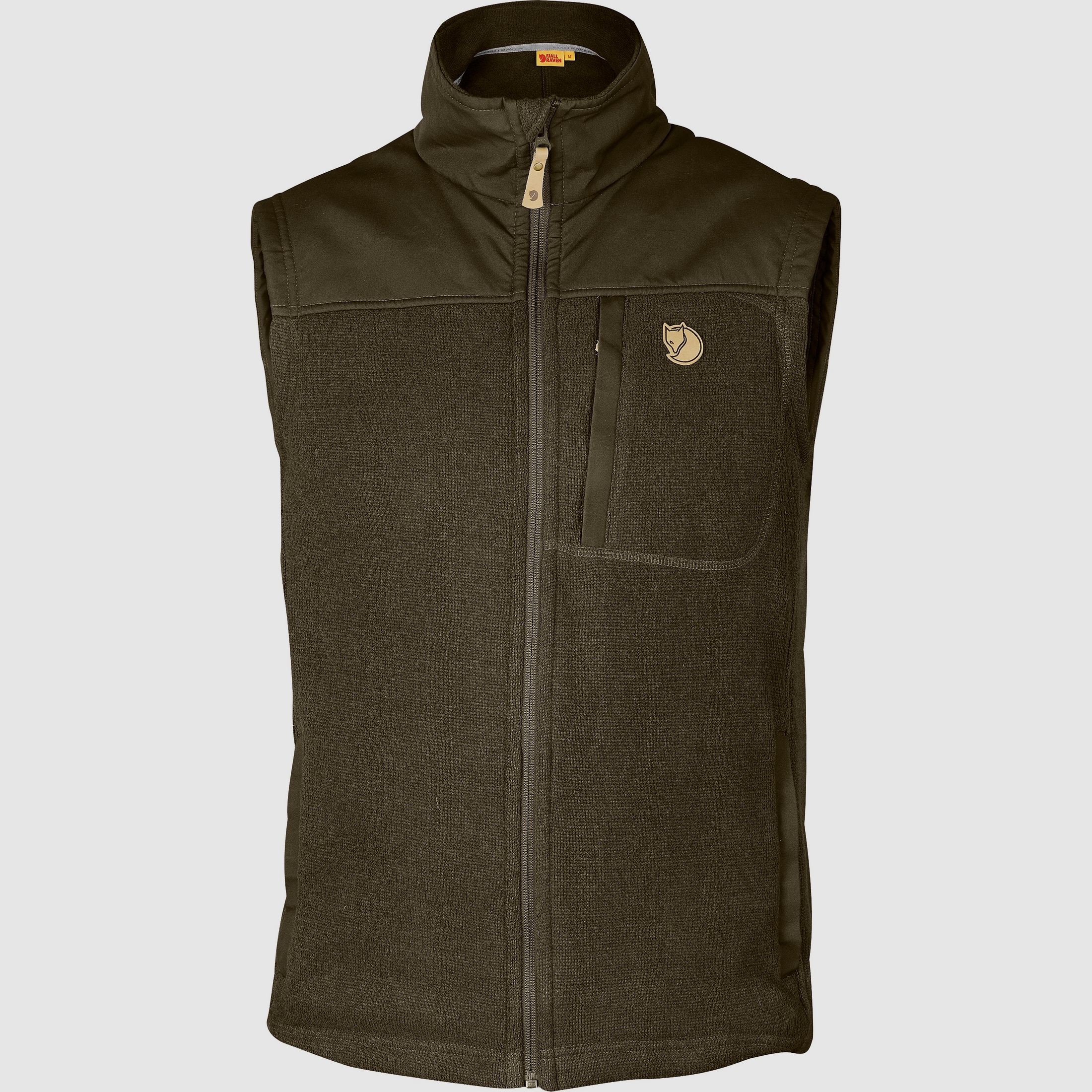 FJÄLLRÄVEN Buck Weste dark oliv