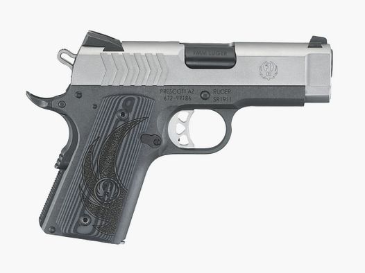PIST RUGER SR1911 .45AUTO OFFICER 3.6" 7+1CPS ACCIAIO INOSSIDABILE (2C)