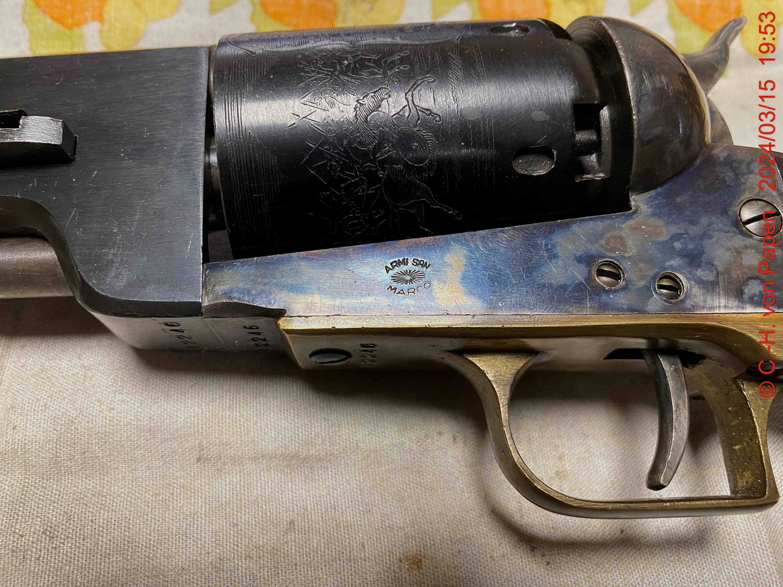 Armi San Marco Walker 1847 Colt Perkussionsrevolver .44