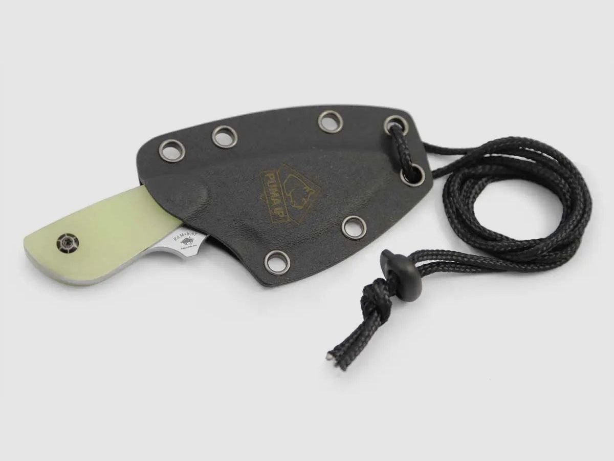 PUMA IP wild boar frischling, acryl fluoreszierend, Neck-Knife