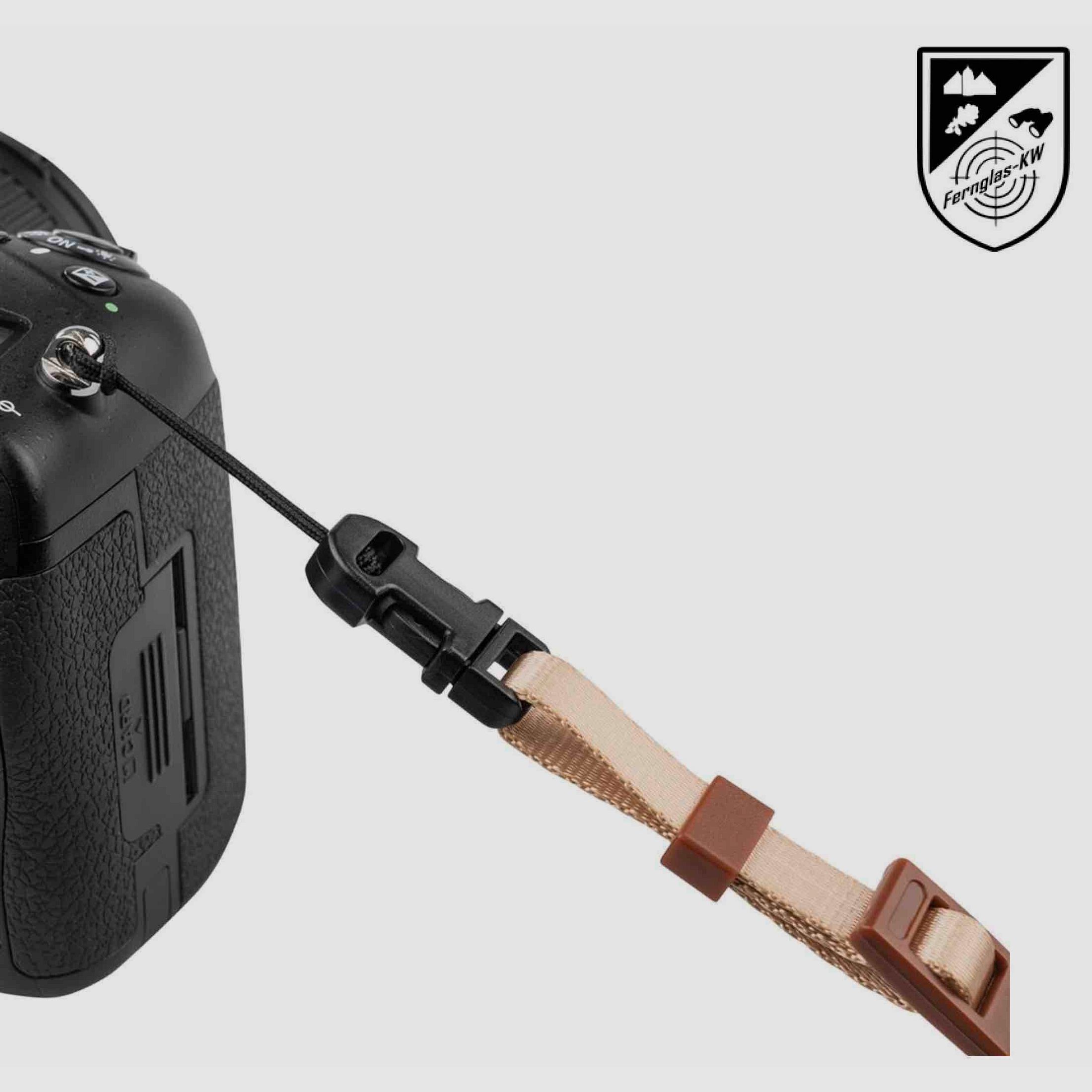 DÖRR Slim Pure 350627 Kamera Fernglas Umhängeriemen Trageriemen Silber L: 150cm