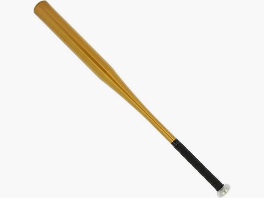 Baseballschläger Gold 76 cm Alu 30 Zoll