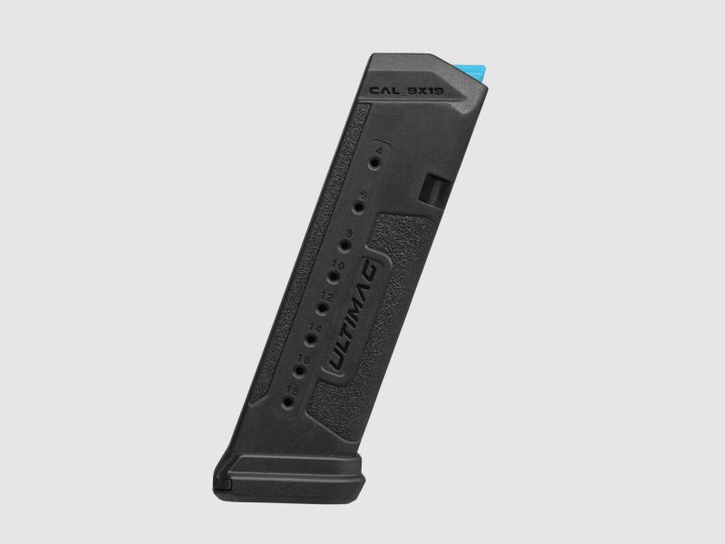 NEUWARE -- FAB DEFENSE Ultimag Magazin für Glock 17 9mm (18 Schuss) BLACK