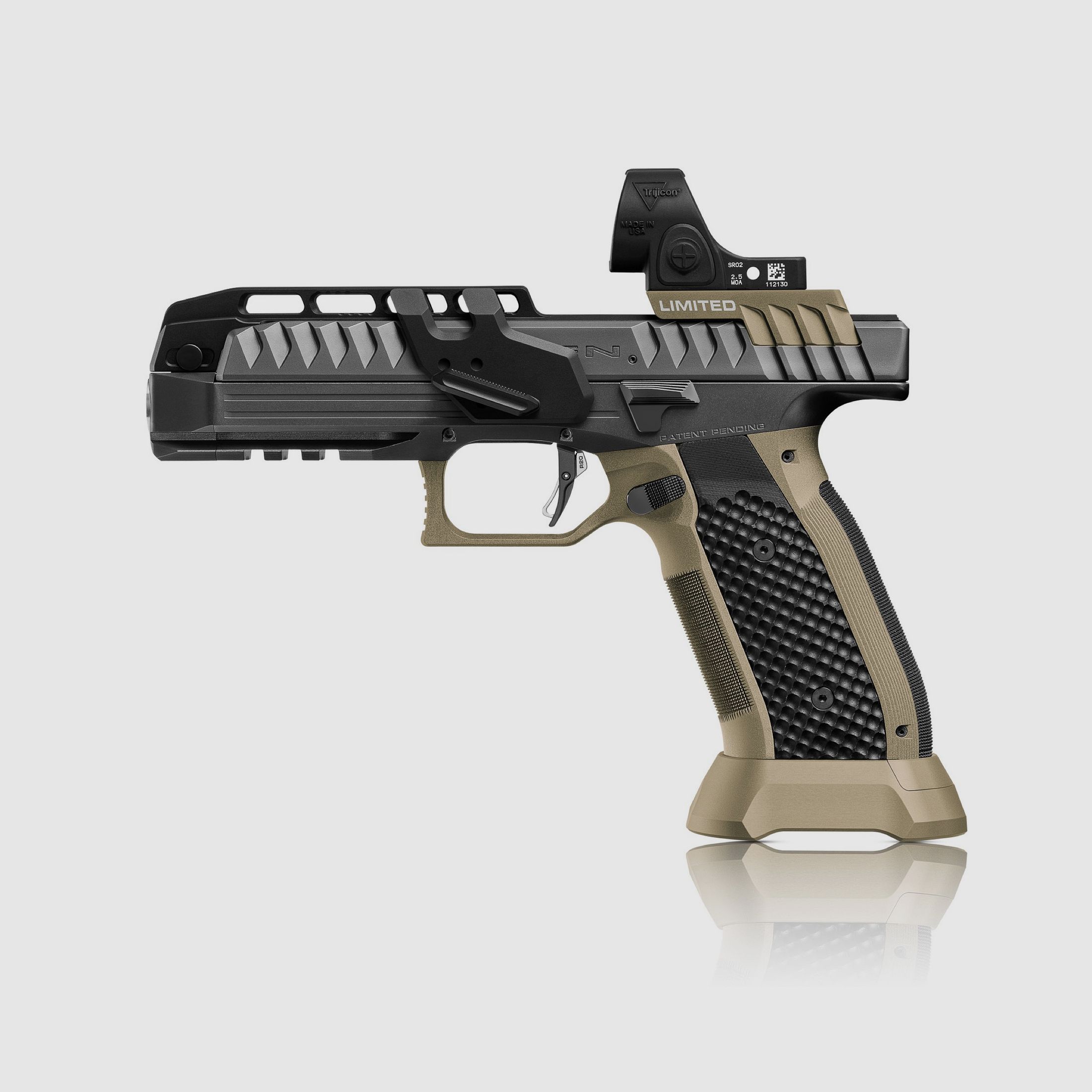 Laugo Arms Pistole Alien 9 x 19 Grün Limited optics, Black/Green, ohne Magazin, Bild 1 von 12