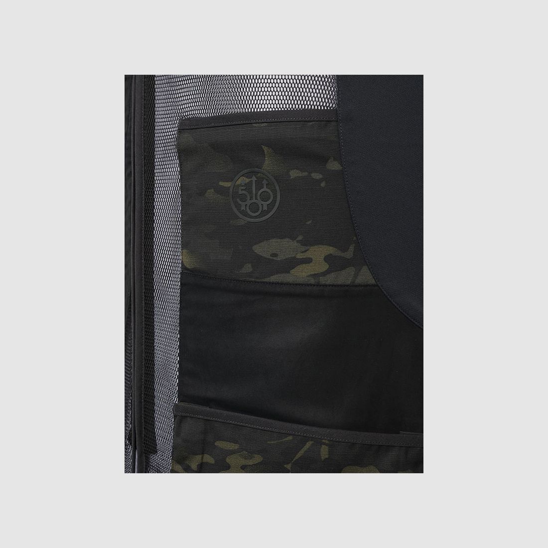 SHOOTING VEST – BERETTA – 500 YEARS CELEBRATORY LOGO CAMO | LIMITED EDITION | Multicam Black, image 3 of 5