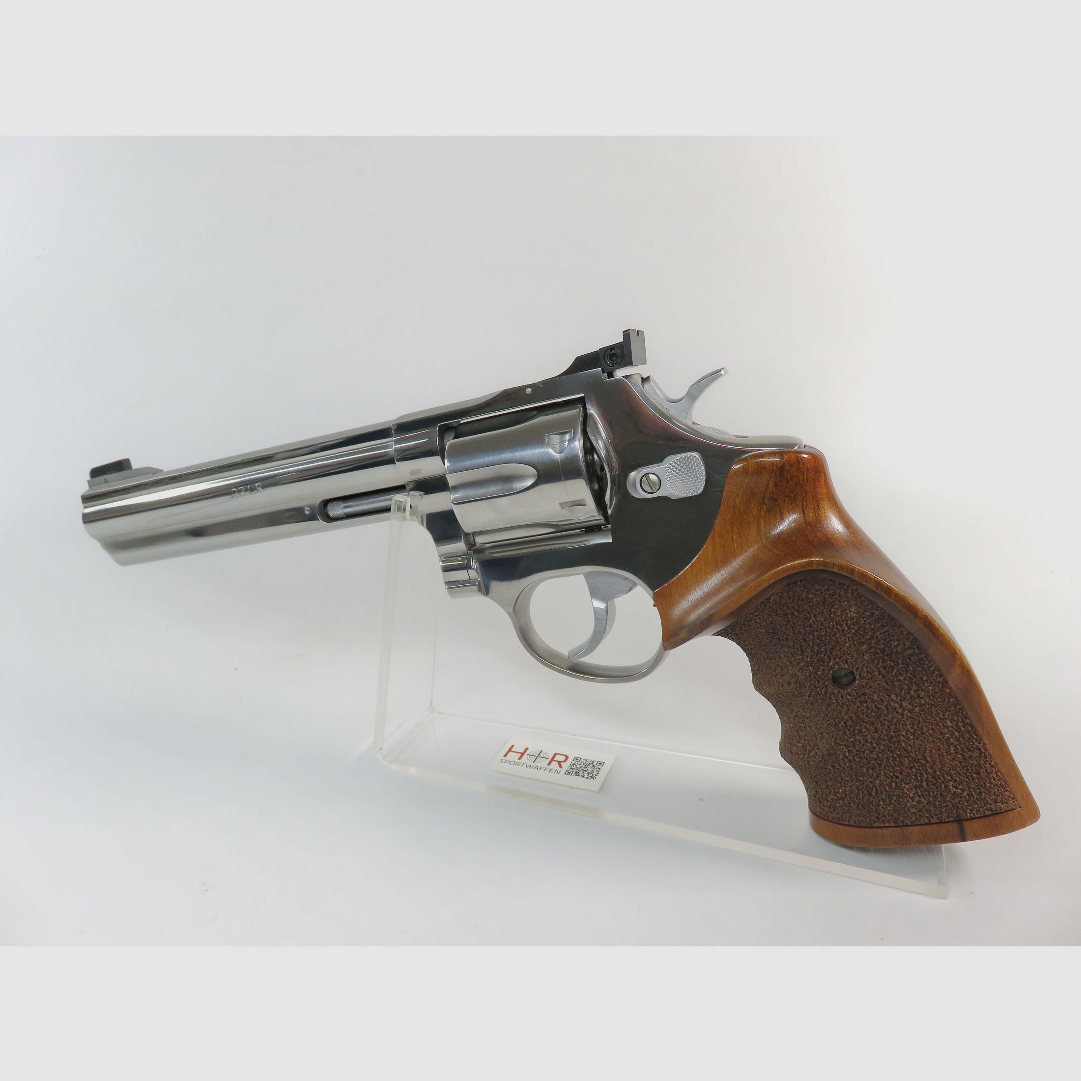 Taurus sport revolver caliber .22 | 6 inch | nickel-plated | like new