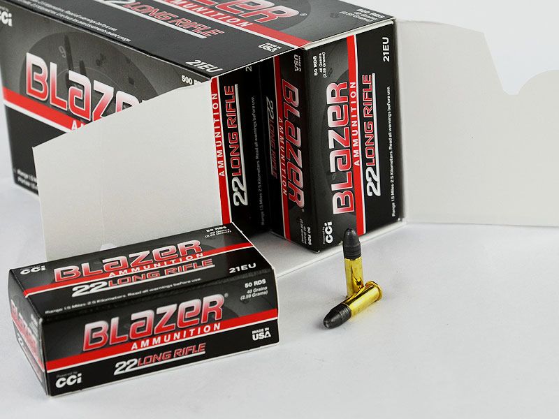 CCi Blazer High Velocity .22 lfb, 40 grs 1 Packung (500 Schuss á 0,119 €*)