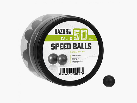 RazorGun Gummikugeln 50 cal. .50 / 100 Stück