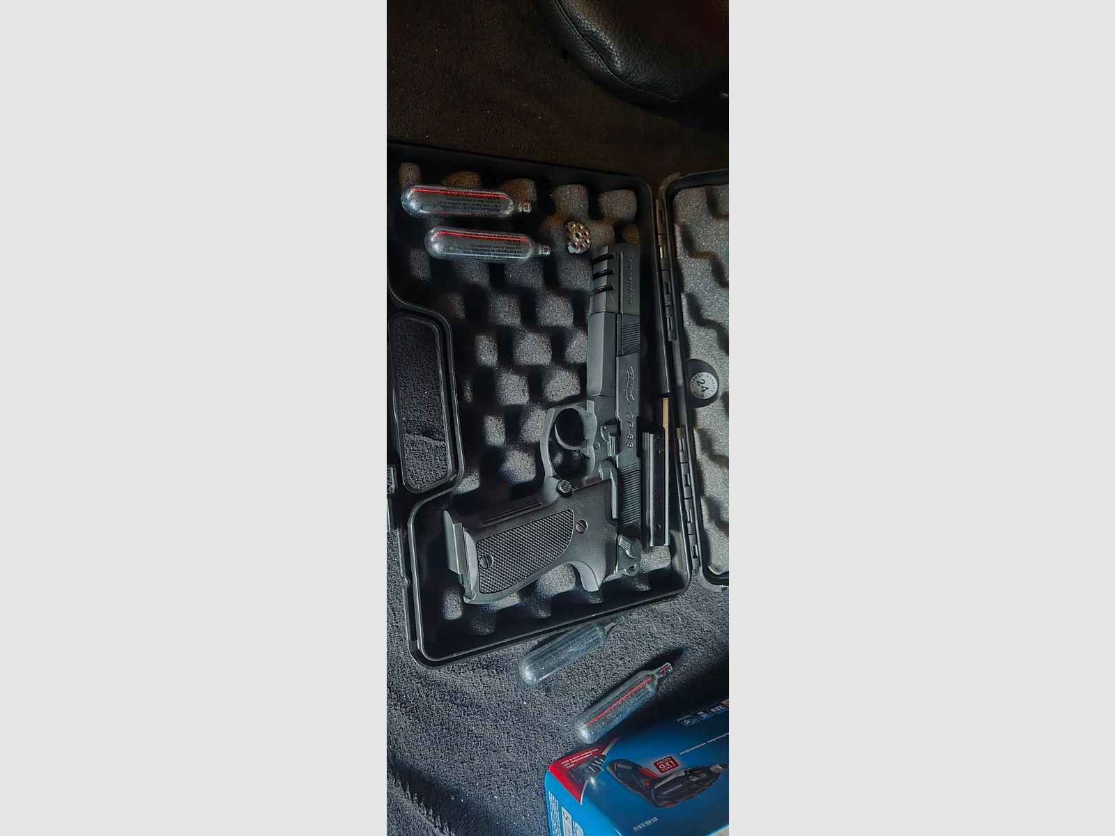 CP88 Competition 4.5mm black incl. adapter