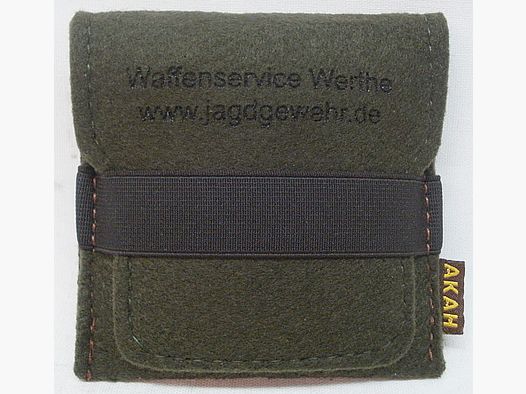 Filzetui mit Firmendruck - für 5 Kugeln