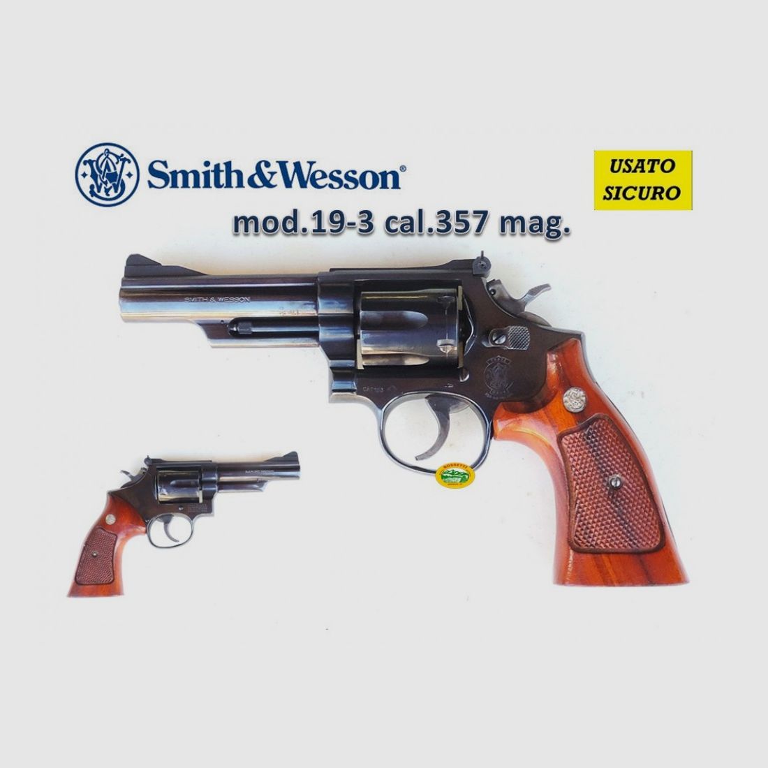 SMITH & WESSON mod.19-5 gebraucht Kal.357 mag. R.16928