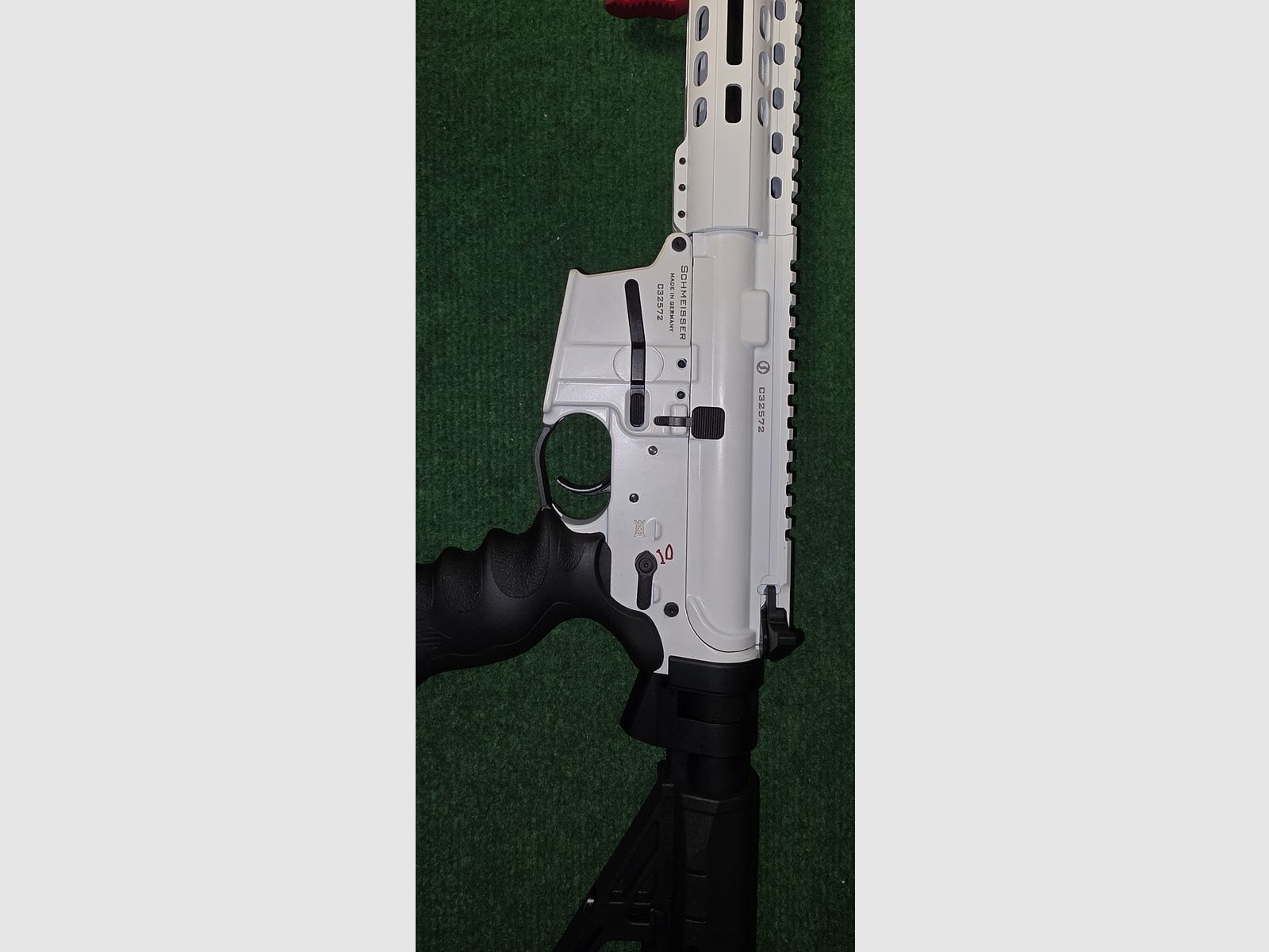 Schmeisser AR15-9 M4FL Weiß 14,5 Zoll
