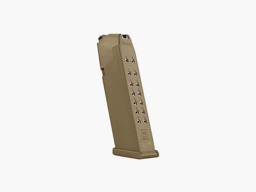 GLOCK Magazin G19X, G19, G26 (9 mm Luger) - 17 Patronen