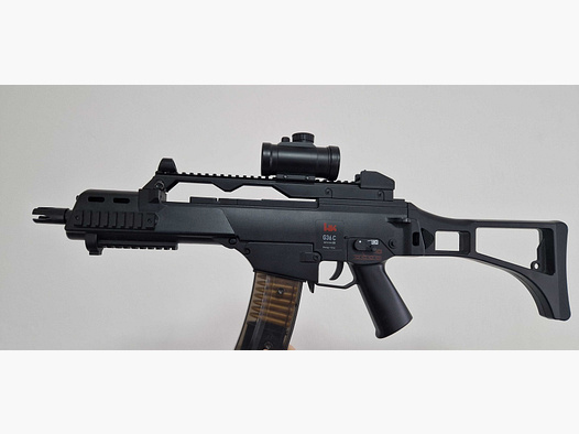 Airsoft / Softair Set – G36C AEG + Beretta 90Two – Beginner set, under 0.5 Joule