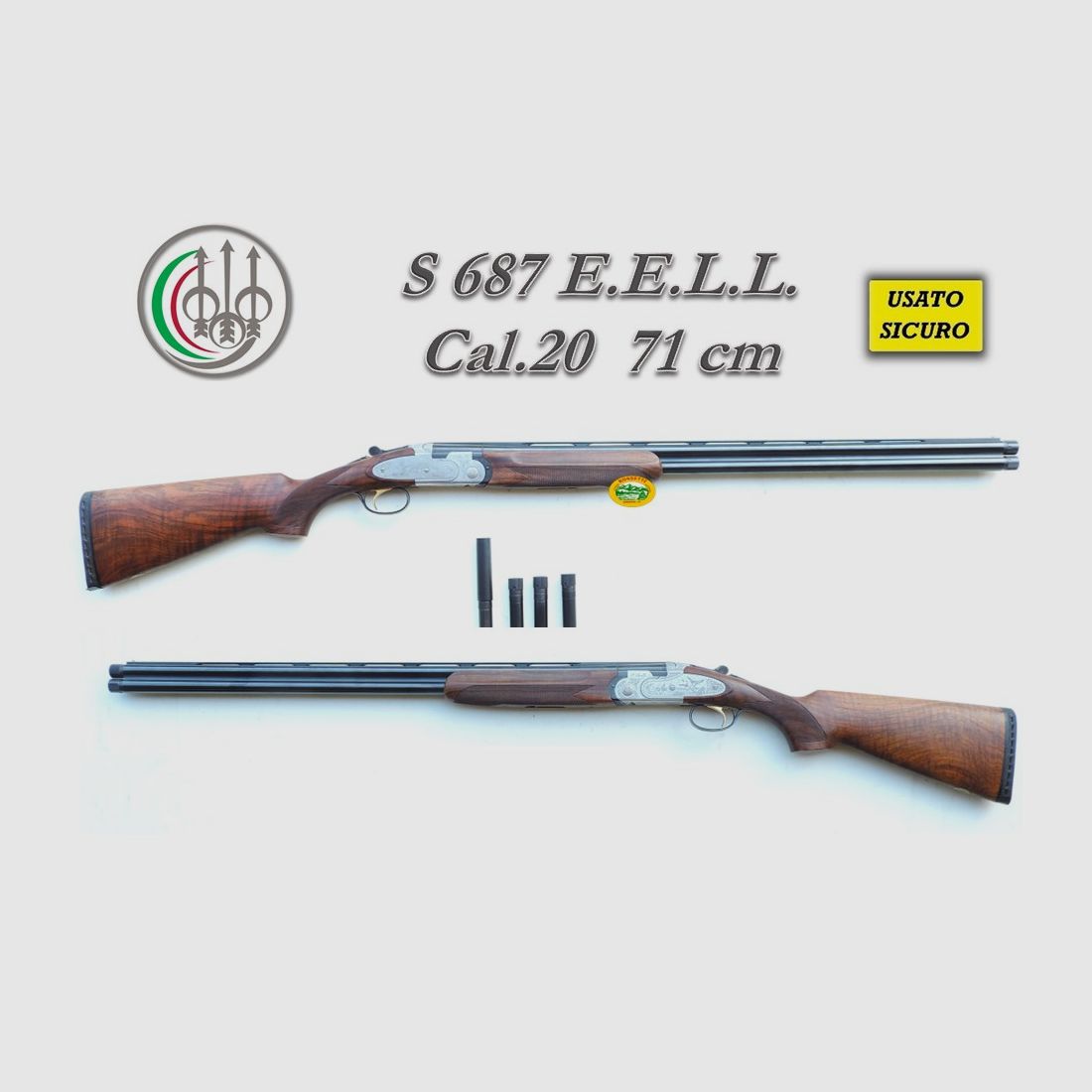 BERETTA S687 EELL kal.20 lufy 71 cm z choke'ami - używane - R.17019