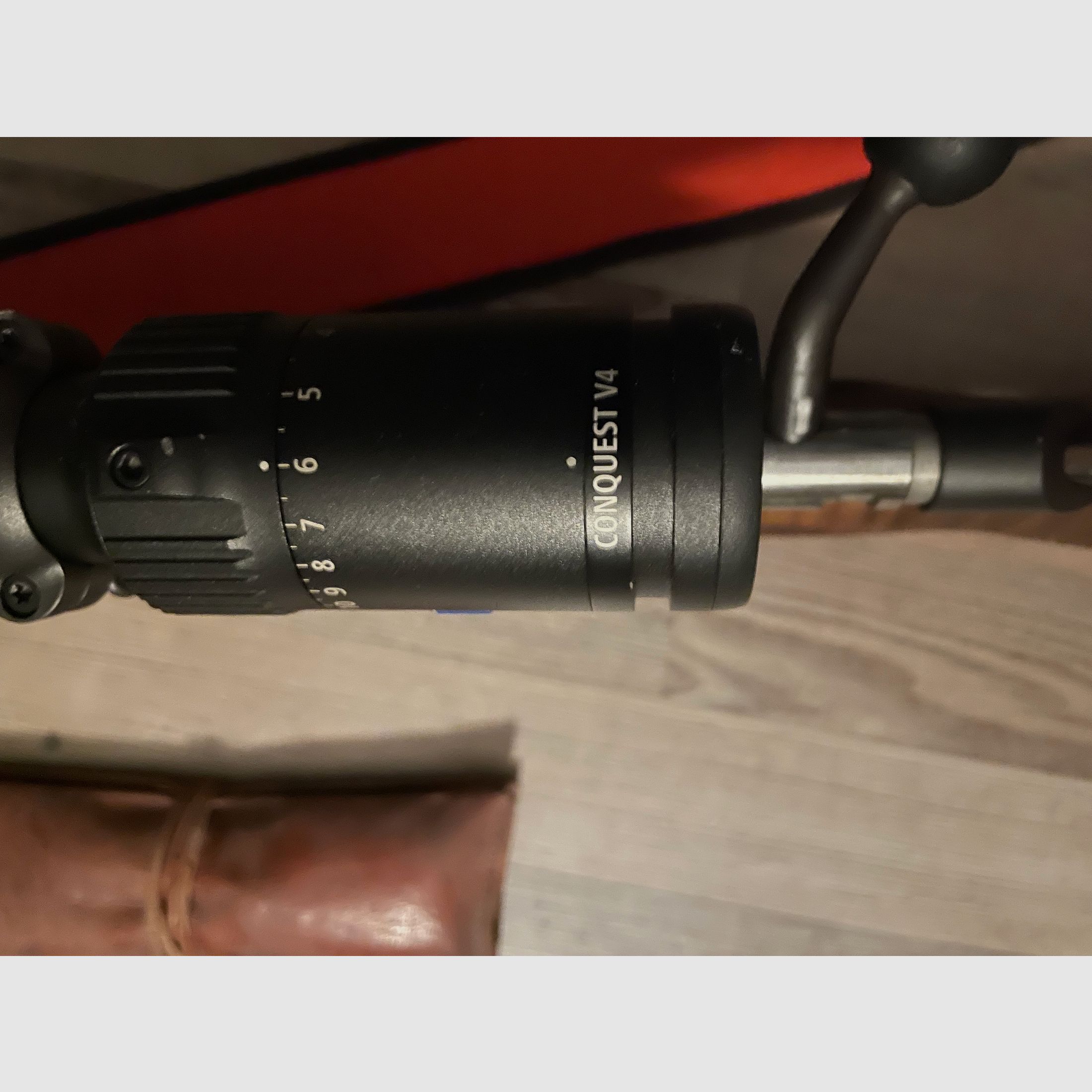 Haenel Jaeger 10 .308 Win, Zeiss Conquest V4 3-12 x 56 LP