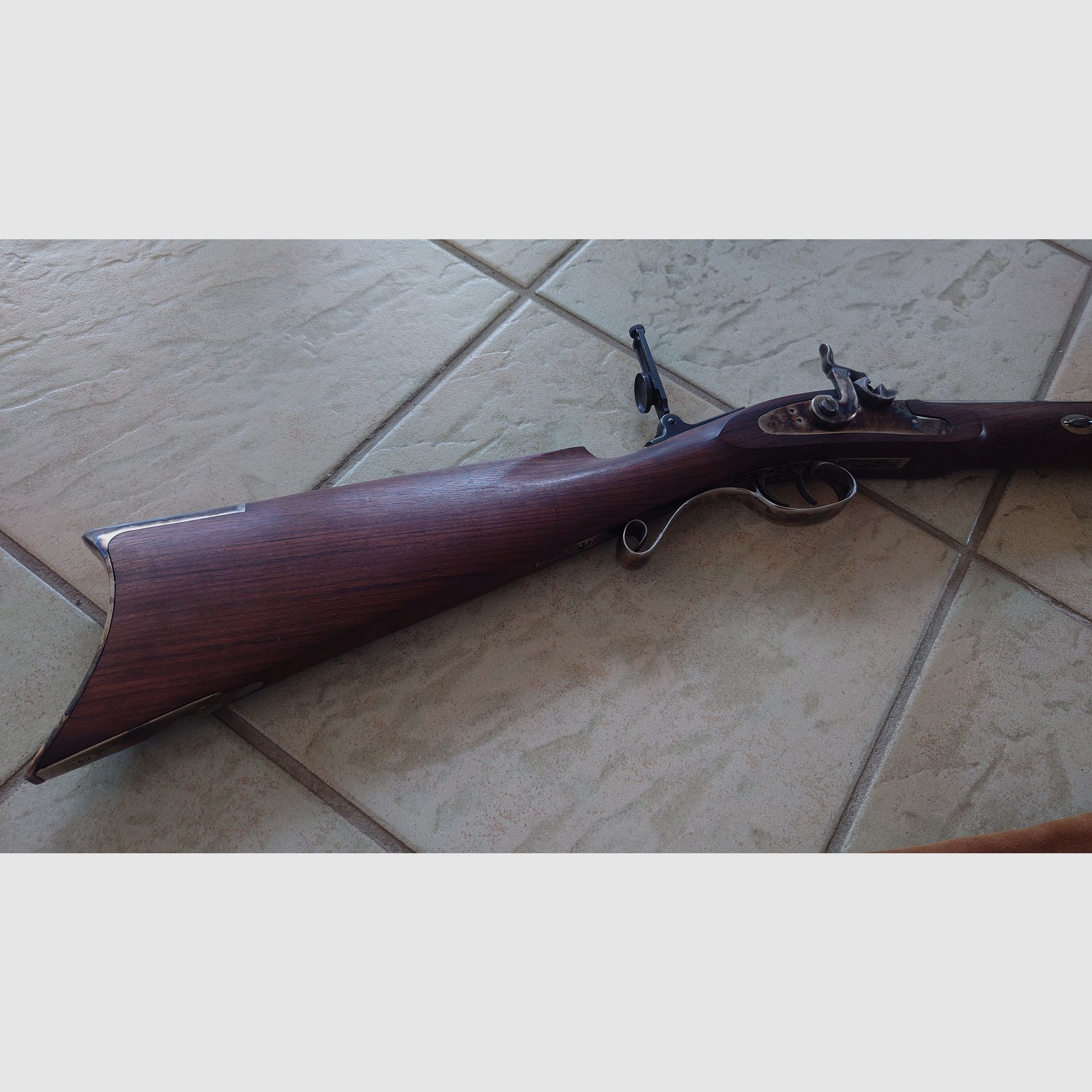 A.Uberti Santa Fe Hawken Vorderlader cal. 54 *Neuwertig*  Perkussion
