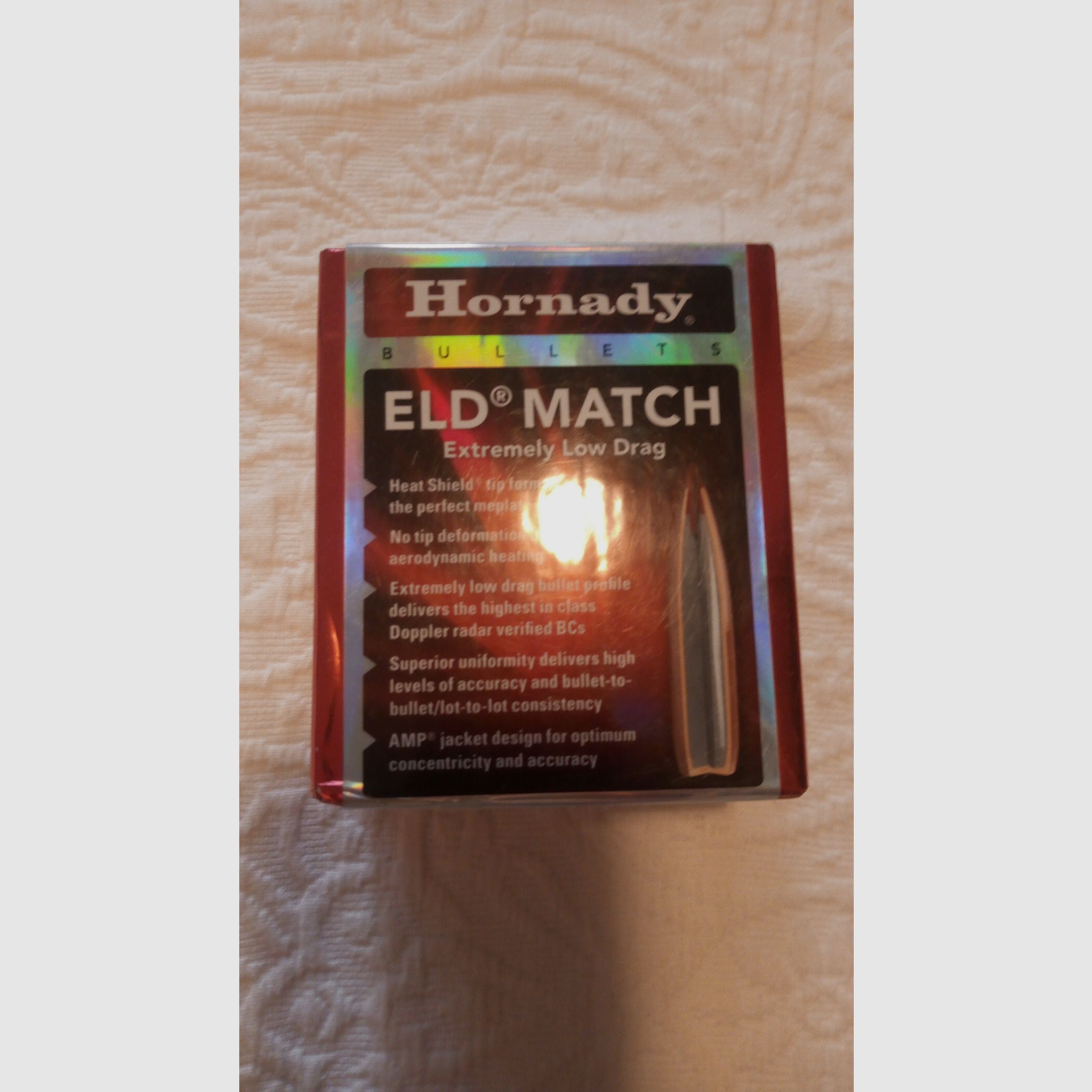 99 Hornady ELD-Match .308 / .30 cal 168 gr proiettili