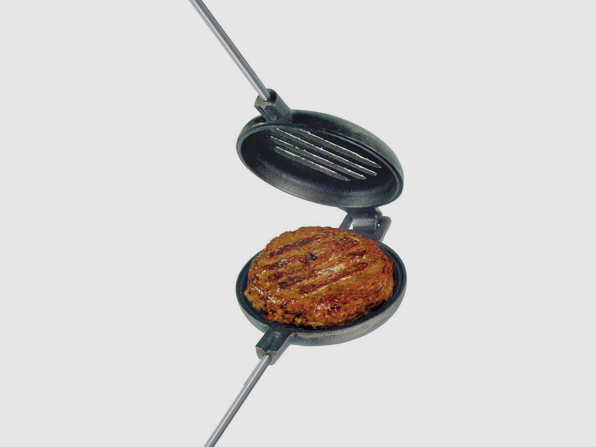 Rome Cookware Wilderness Hamburger Griller