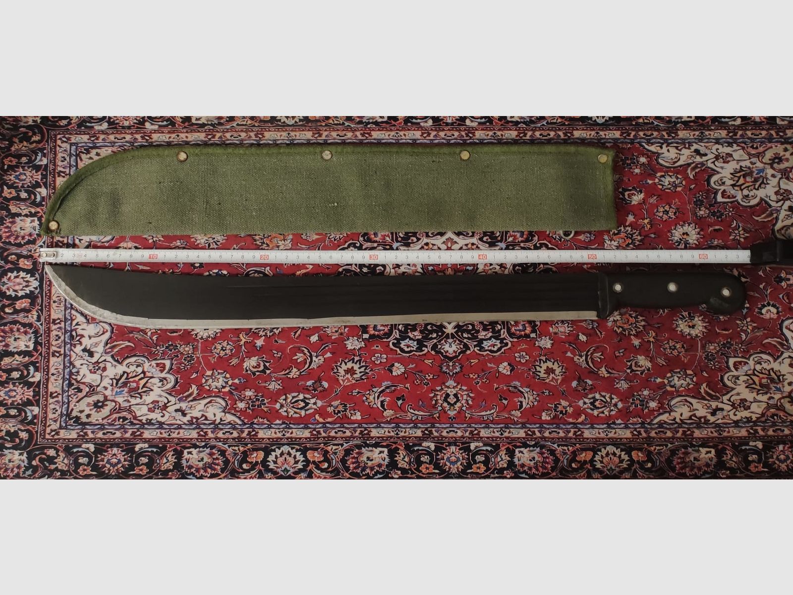 Machete with 50 cm blade length
