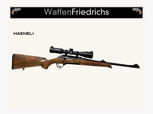 Haenel Jaeger 10 Timber Compact Giovane Cacciatore Set Completo Classe Legno 4 - Armi Friedrichs