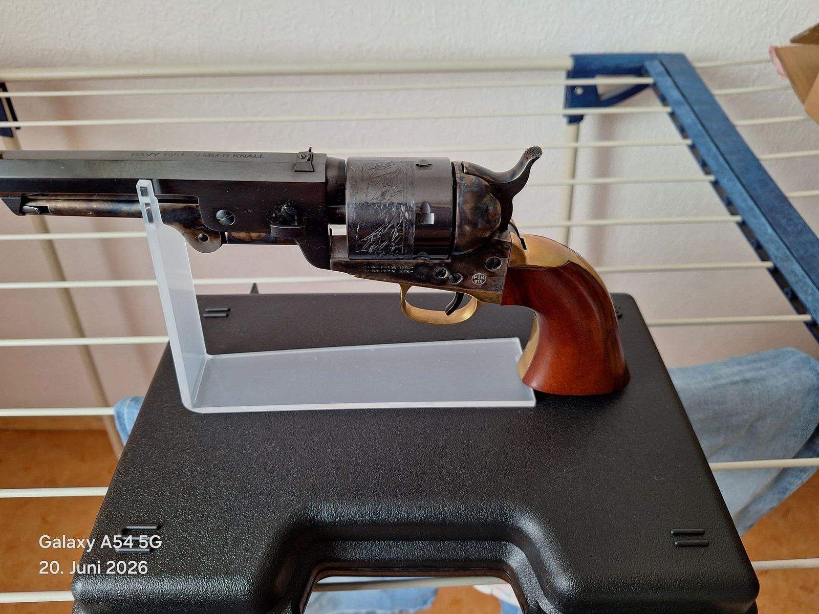 HEGE Western Revolver Navy 1851 PTB 918  cal  9mm RK
