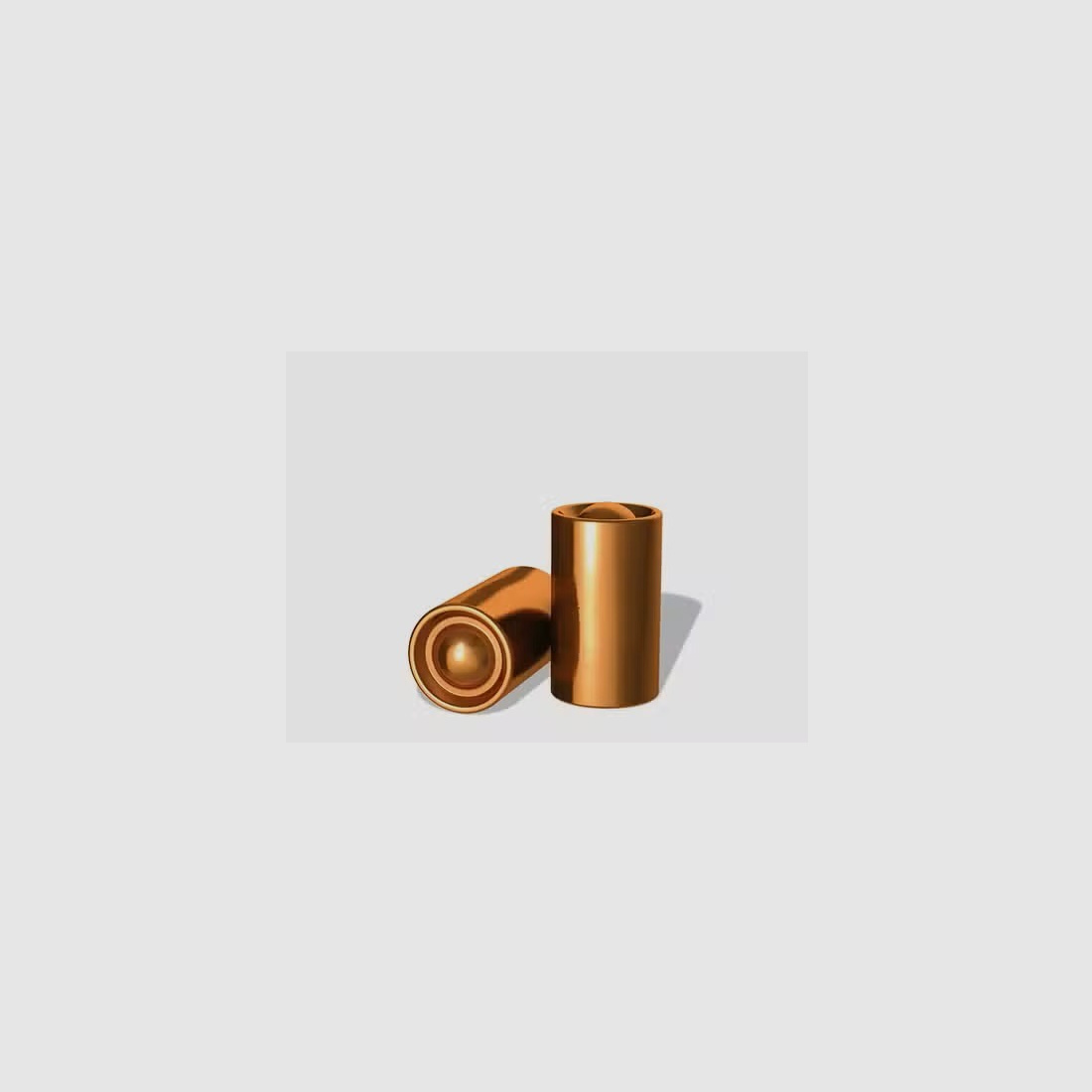 H&N Geschosse cal. 32.-313-100gr Wadcutter, verkupfer