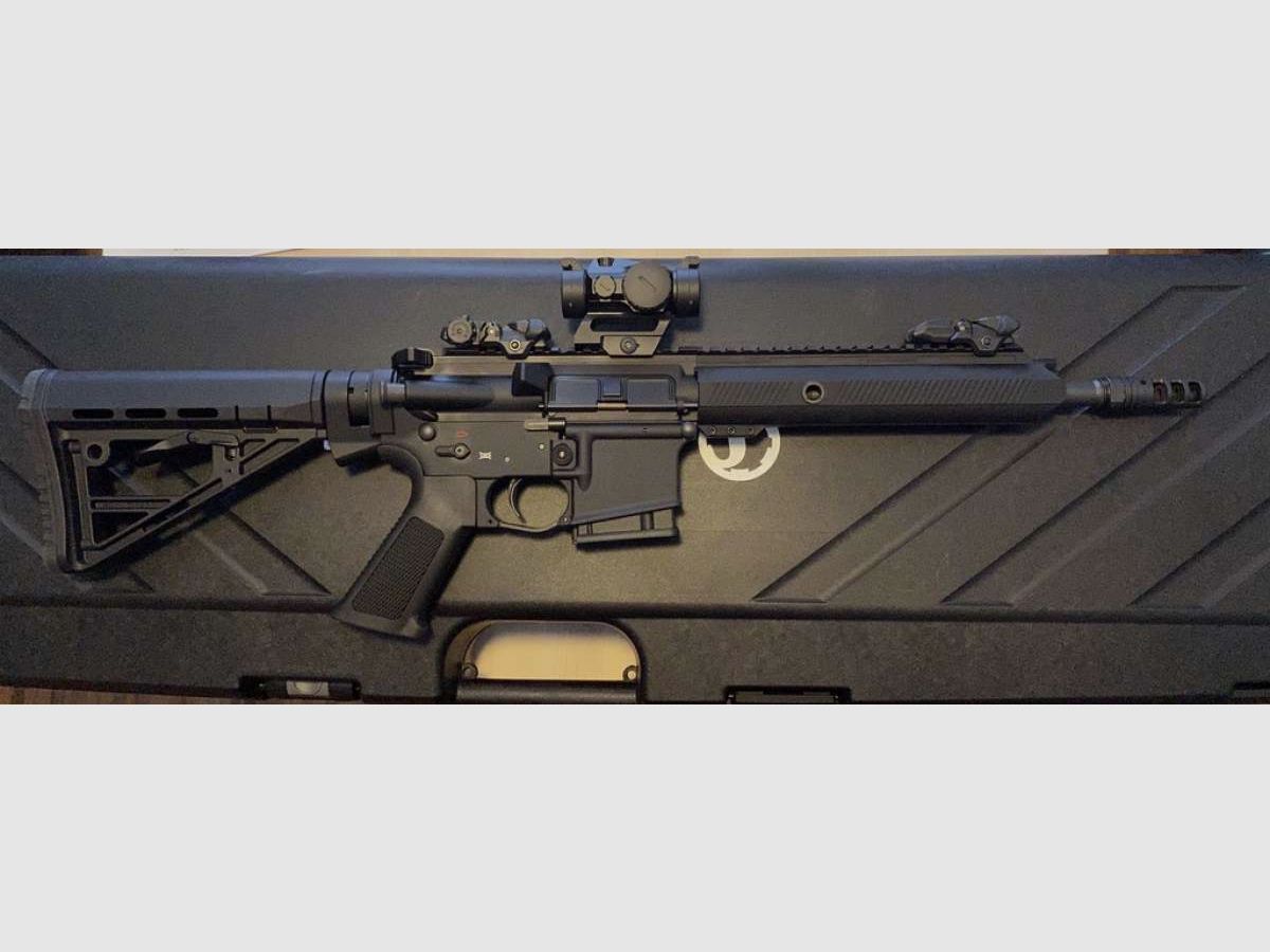 2023 Schmeisser AR 15 S4F Sport barrel length 10.5" inches, caliber 223 Rem, + Falke S Reddot !