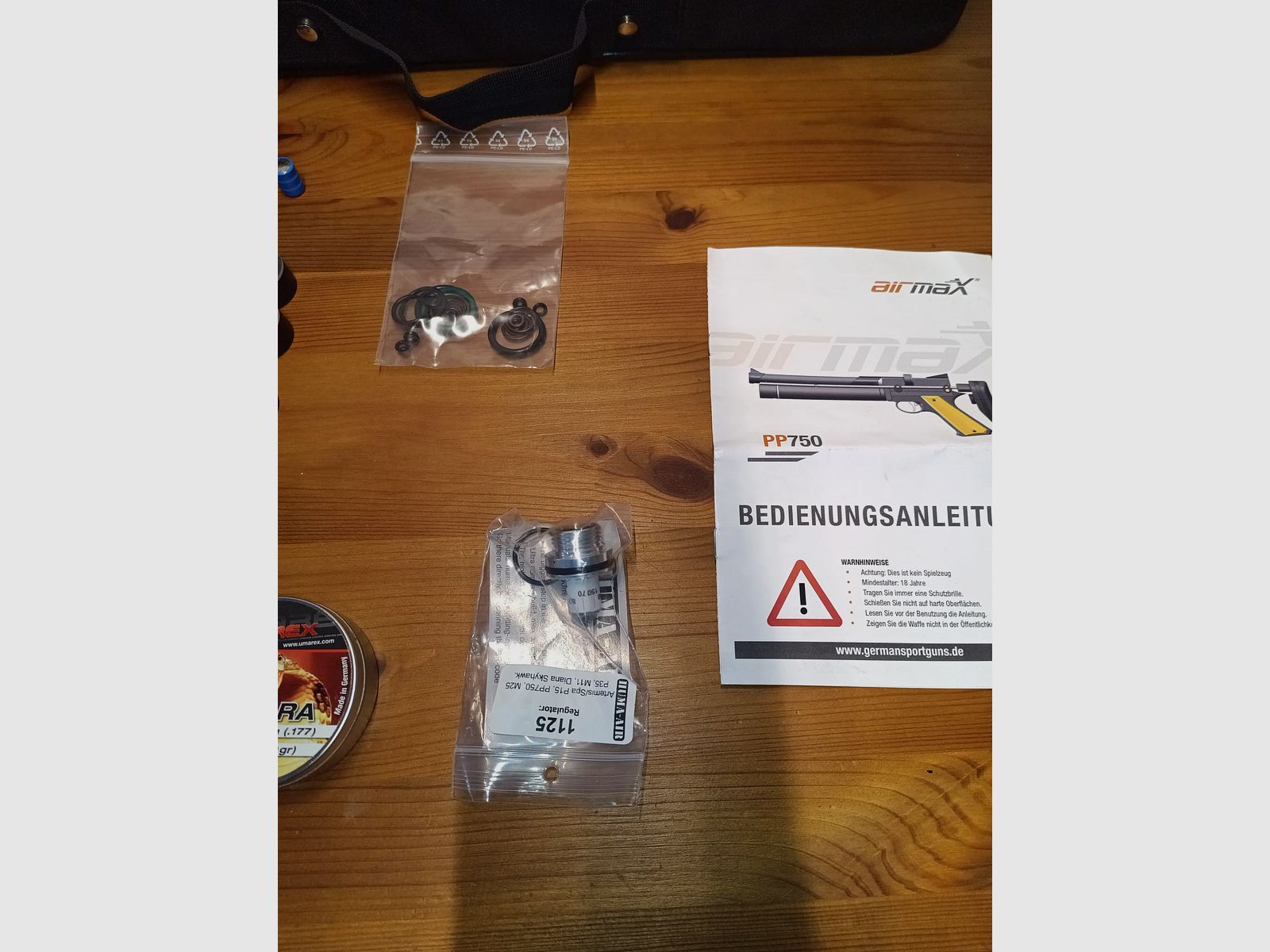 airmax  PP750 4,5mm - aire comprimido, PCP