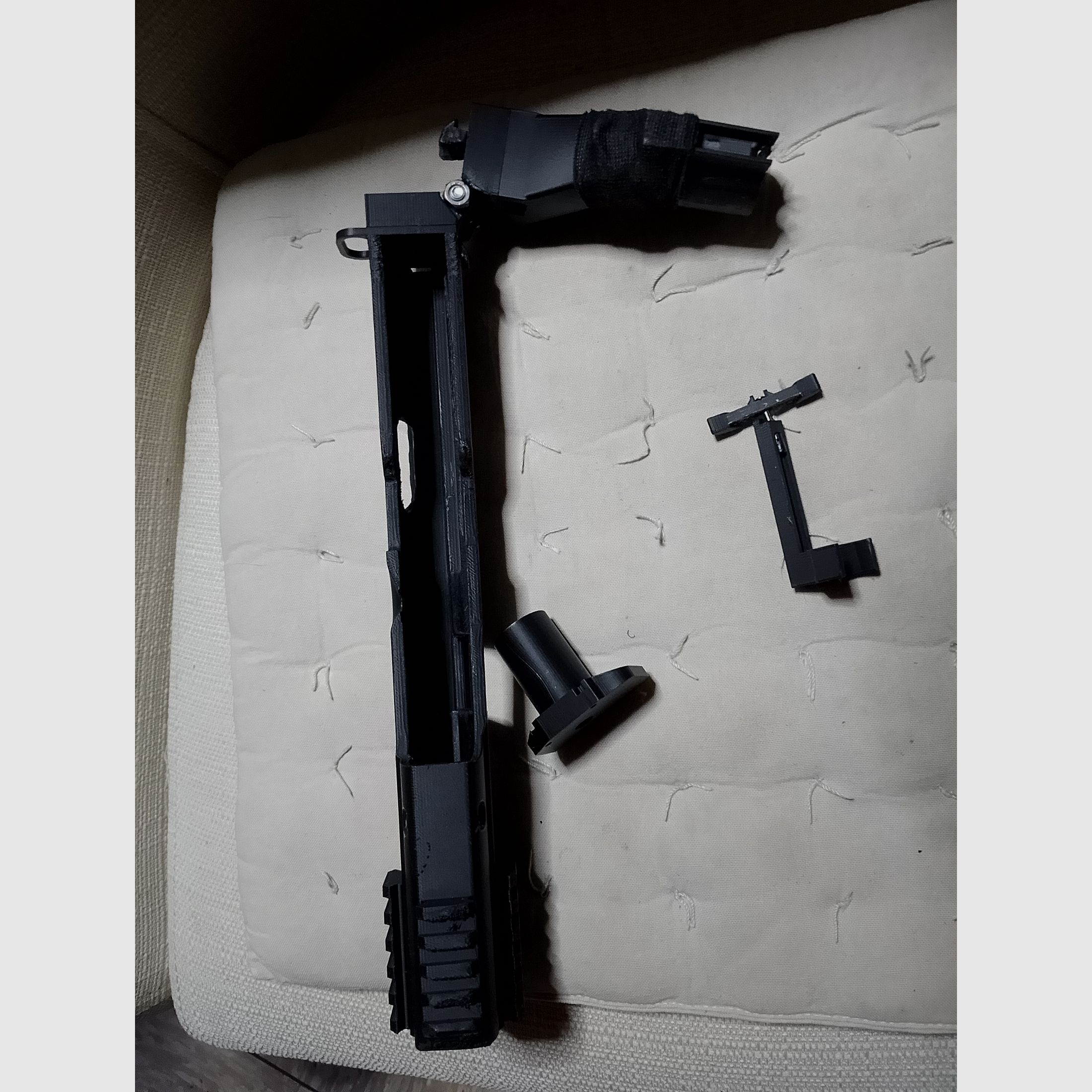 Conversion Body Kit Pistolen Airsoft Softair Paintball Ram Universal klappbarer schaft 3d Druck für Bastler 