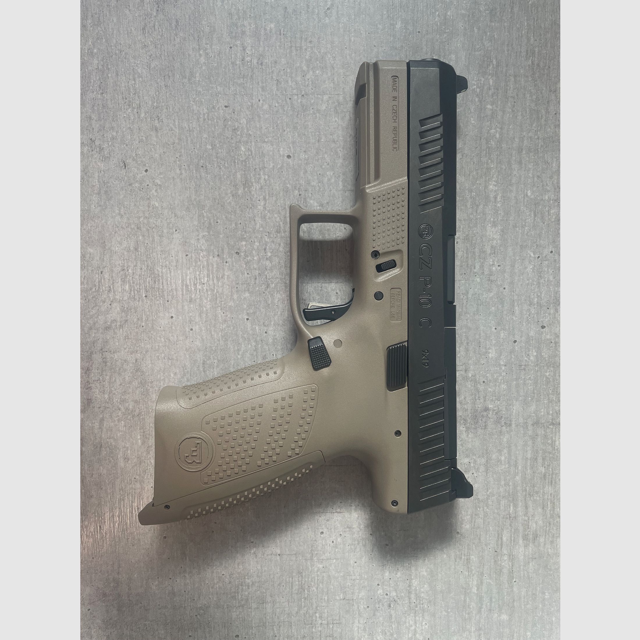 CZ P10 C Optic Ready FDE