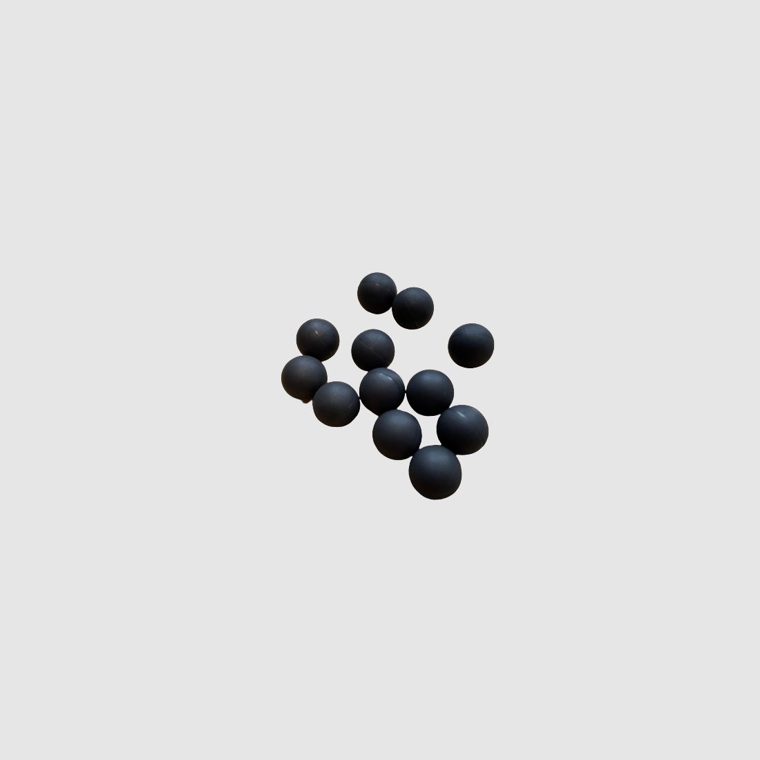 RUBBERBALLS .50 XTREME - SHOXX BLACK WIDOW - 200 STÜCK