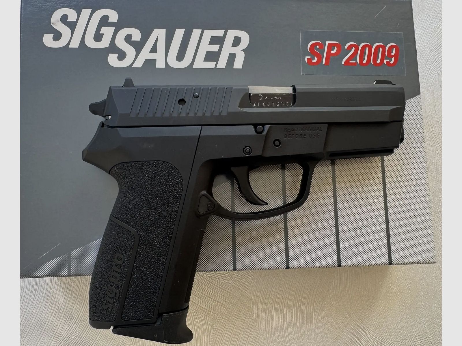 SIG SP 2009, Kaliber 9 mm Luger