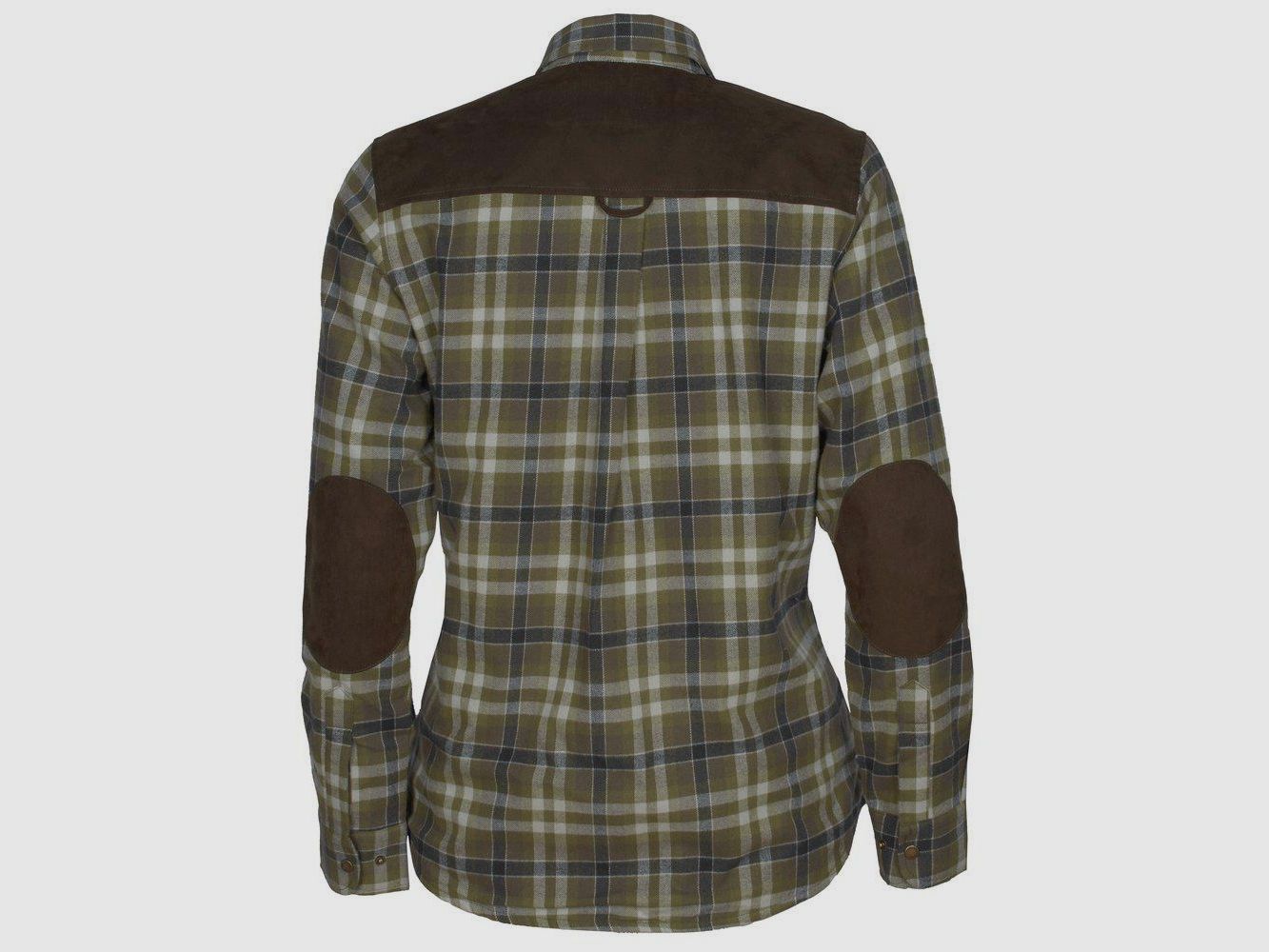 Pinewood Douglas Shirt H.Olive/L.Khaki Damenbluse, Bild 2 von 2