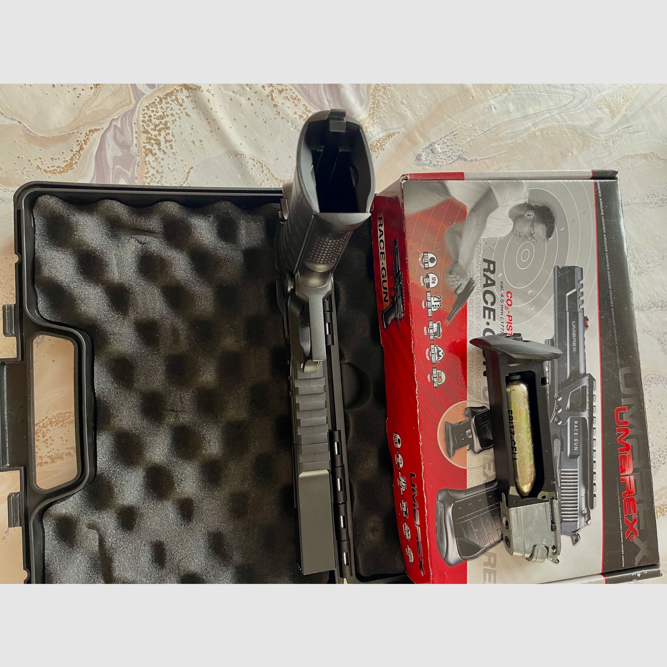 Pistola CO₂ Umarex Race Gun, immagine 4 di 8