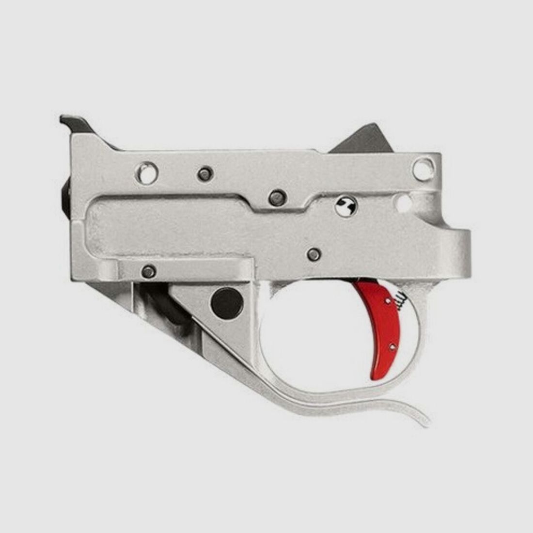 Grilletto Timney 2,75lbs argento/rosso 10/22 .22lr