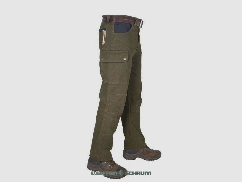 Hubertus Hose Outdoor Canvas Oliv